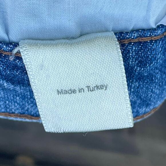 Reformation Jeans • Liza Button Fly High Rise Jeans Malta - Picture 7 of 11